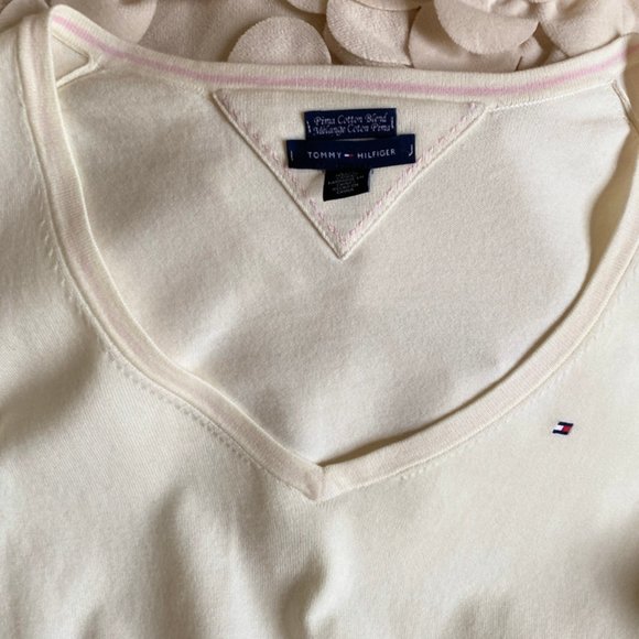 Tommy Hilfiger women V-neck sweater - Picture 8 of 10